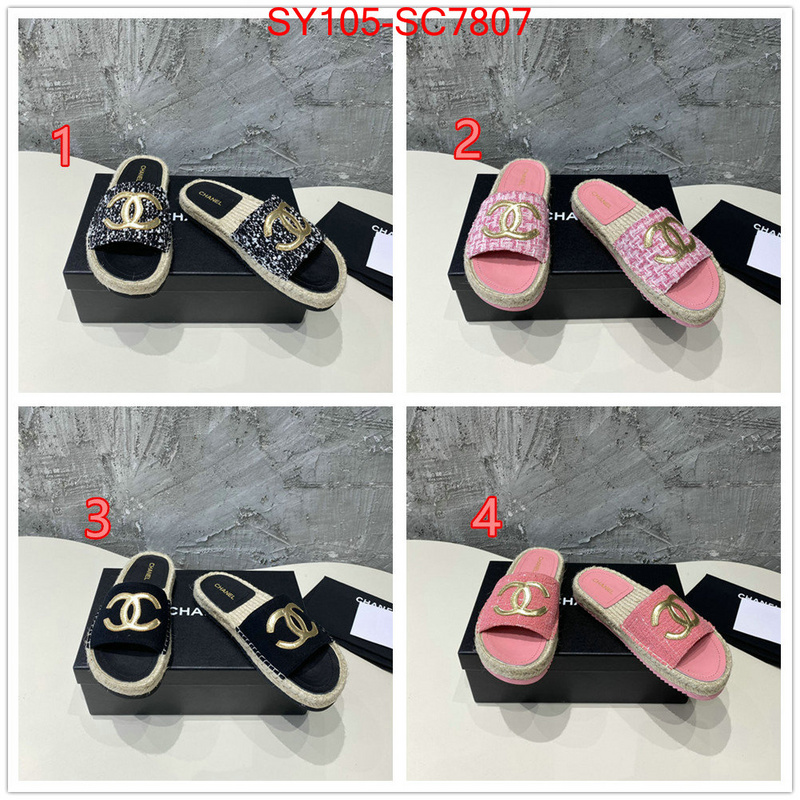 Women Shoes-Chanel we curate the best ID: SC7807 $: 105USD