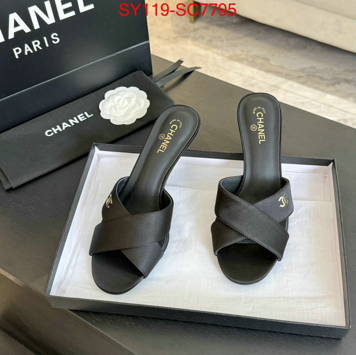 Women Shoes-Chanel for sale cheap now ID: SC7795 $: 119USD