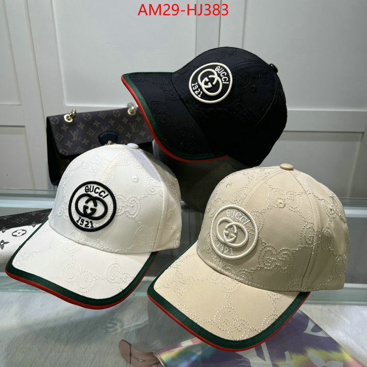 Cap(Hat)-Gucci where can i find ID: HJ383 $: 29USD