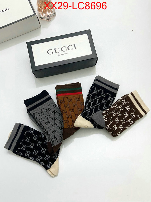 Sock-Gucci what is aaaaa quality ID: LC8696 $: 29USD