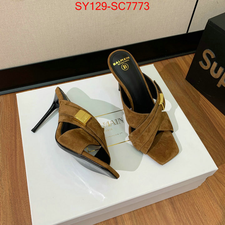 Women Shoes-Balmain shop designer replica ID: SC7773 $: 129USD