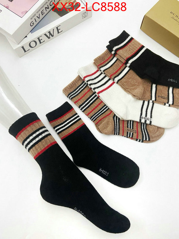 Sock-Burberry aaaaa replica ID: LC8588 $: 32USD