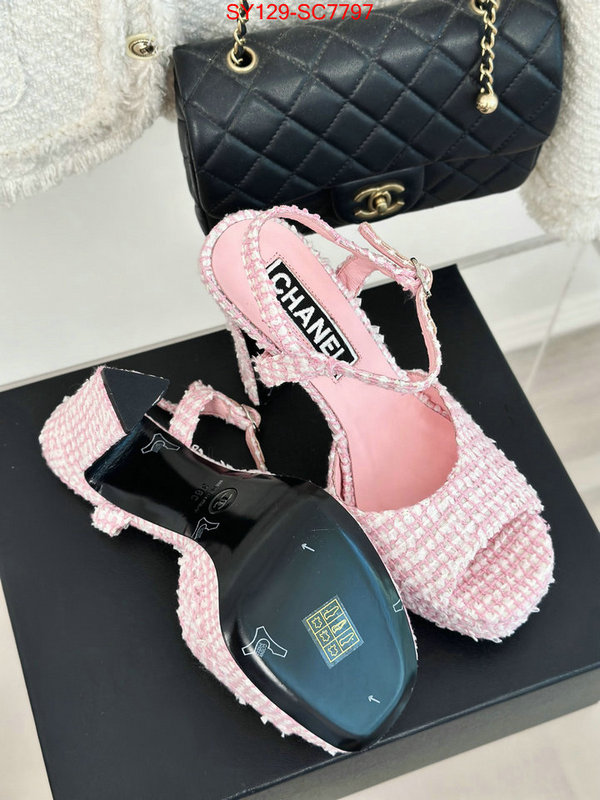 Women Shoes-Chanel buy top high quality replica ID: SC7797 $: 129USD