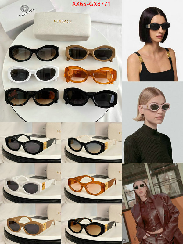 Glasses-Versace best capucines replica ID: GX8771 $: 65USD