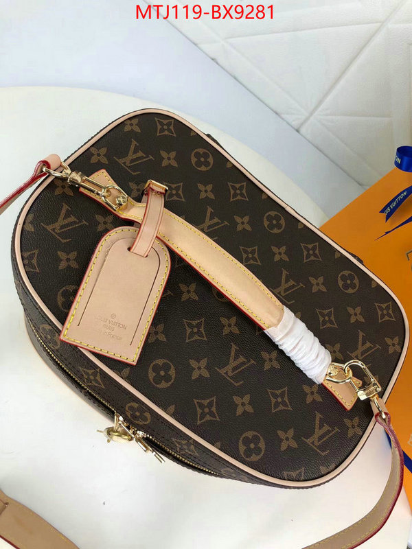 LV Bags(4A)-Vanity Bag- 2024 replica ID: BX9281 $: 119USD,