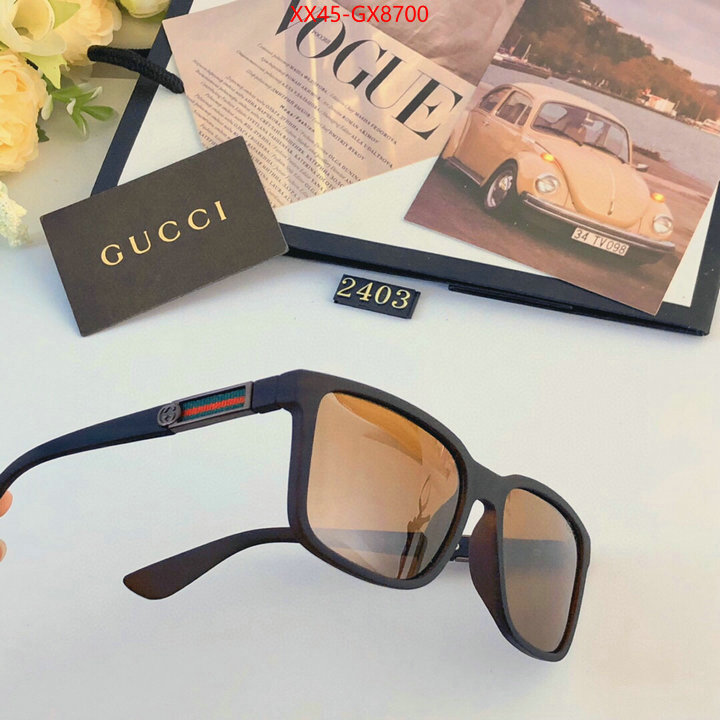 Glasses-Gucci shop the best high authentic quality replica ID: GX8700 $: 45USD