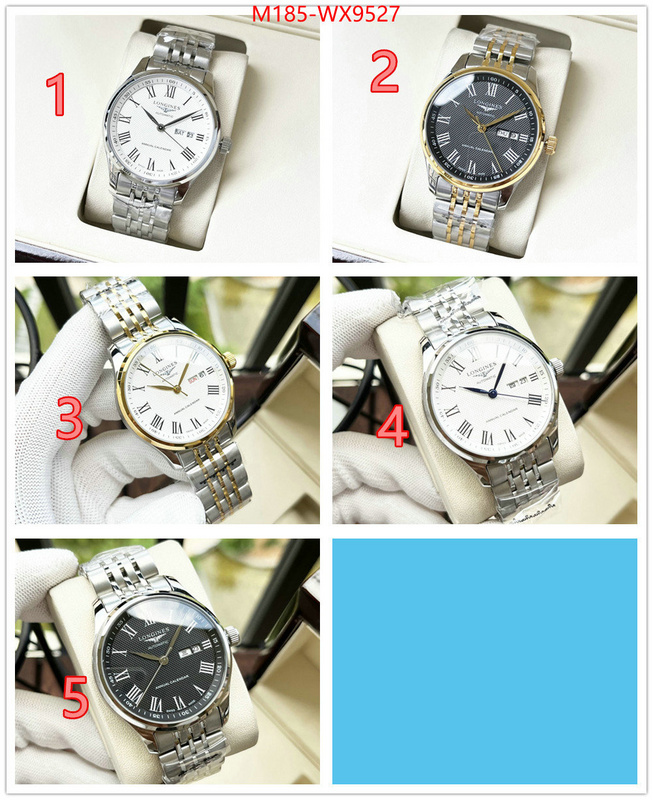 Watch(4A)-Longines fashion designer ID: WX9527 $: 185USD