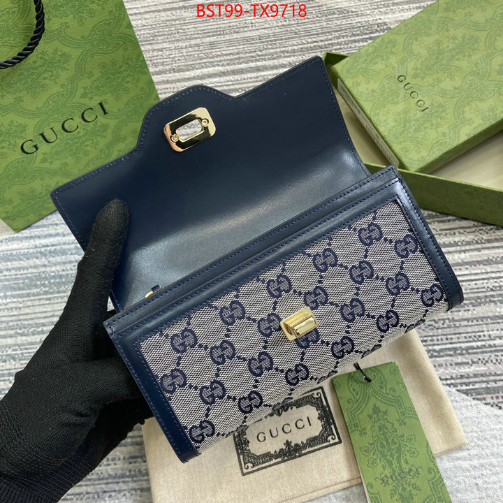 Gucci Bags(TOP)-Wallet- replica aaaaa+ designer ID: TX9718 $: 99USD,