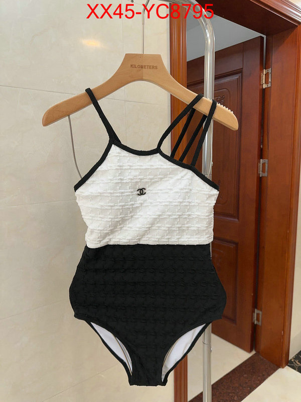 Swimsuit-Chanel brand designer replica ID: YC8795 $: 45USD