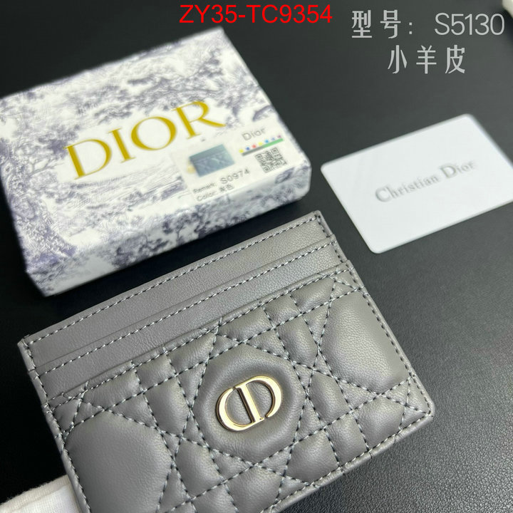 Dior Bags(4A)-Wallet- wholesale imitation designer replicas ID: TC9354 $: 35USD,