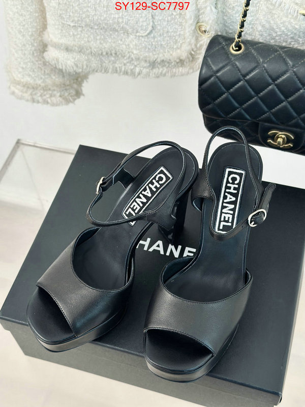 Women Shoes-Chanel buy top high quality replica ID: SC7797 $: 129USD