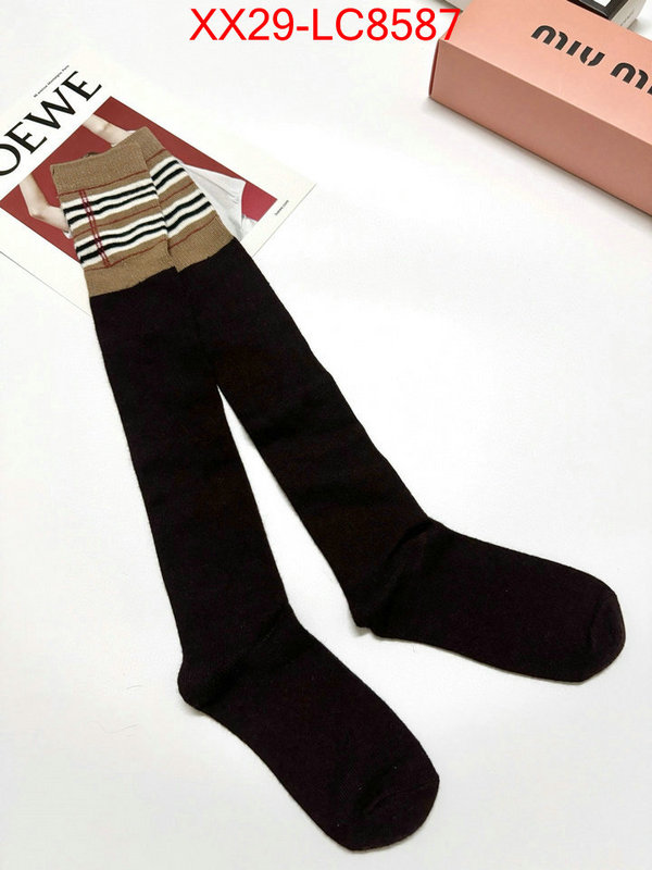 Sock-Burberry high quality 1:1 replica ID: LC8587 $: 29USD