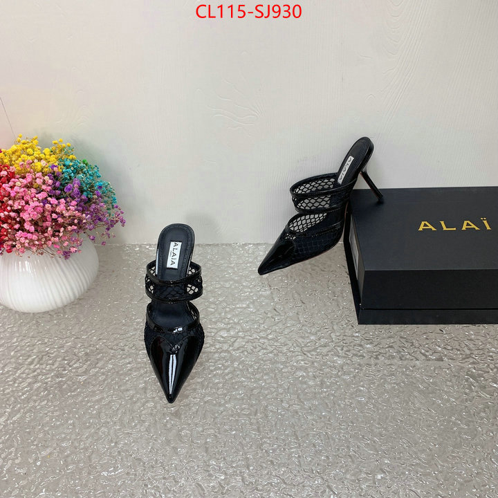 Women Shoes-ALAIA high quality happy copy ID: SJ930 $: 115USD