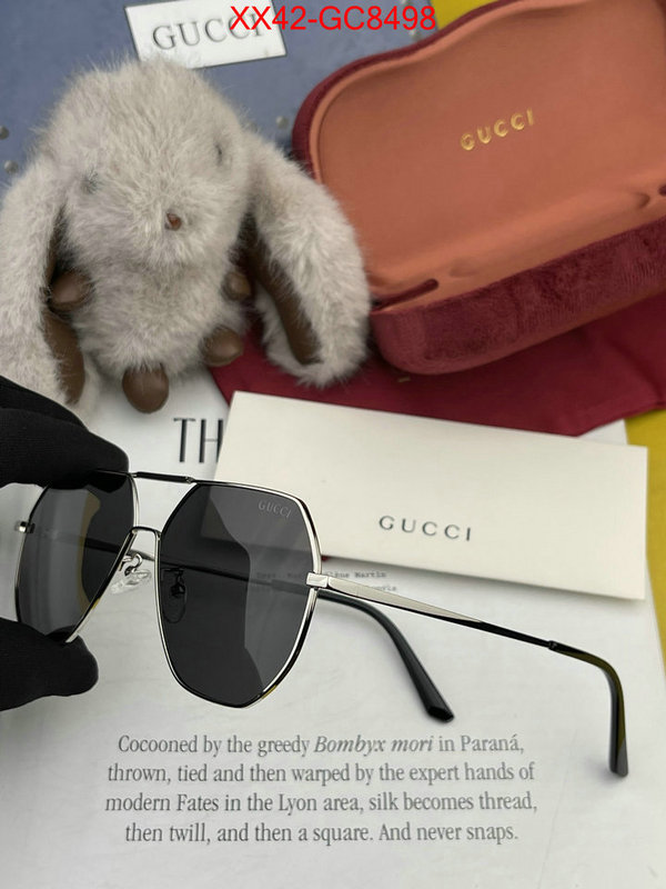 Glasses-Gucci brand designer replica ID: GC8498 $: 42USD