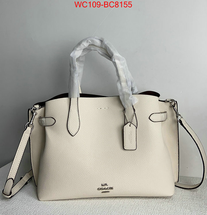 Coach Bags(4A)-Handbag- unsurpassed quality ID: BC8155 $: 109USD,