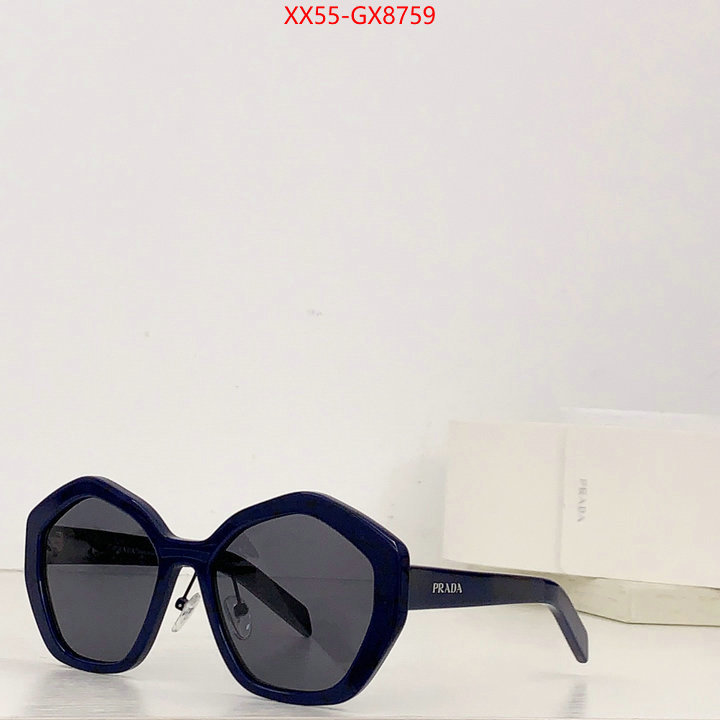 Glasses-Prada top designer replica ID: GX8759 $: 55USD