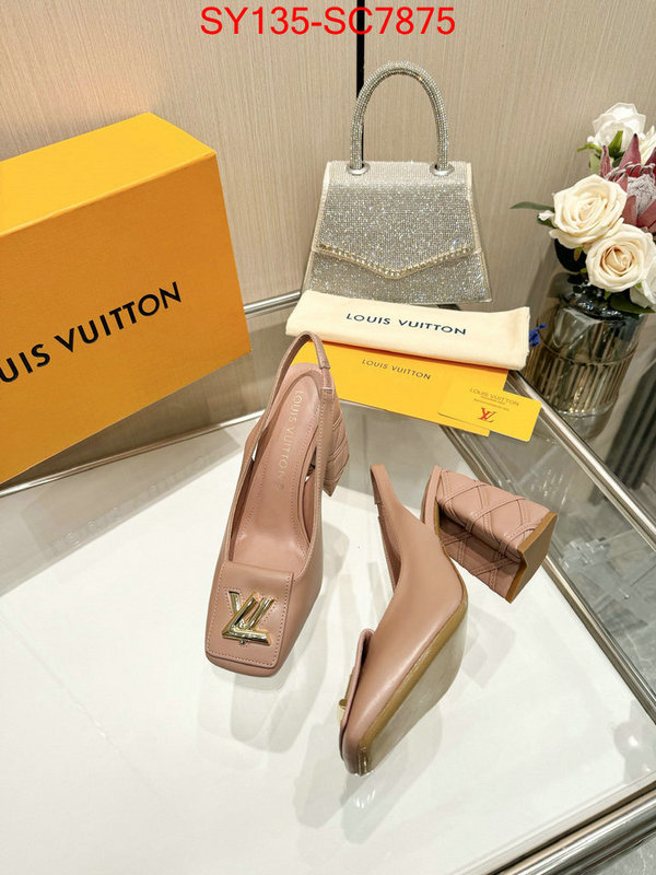 Women Shoes-LV wholesale imitation designer replicas ID: SC7875 $: 135USD