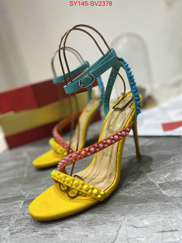 Women Shoes-Christian Louboutin high quality customize ID: SV2378 $: 145USD