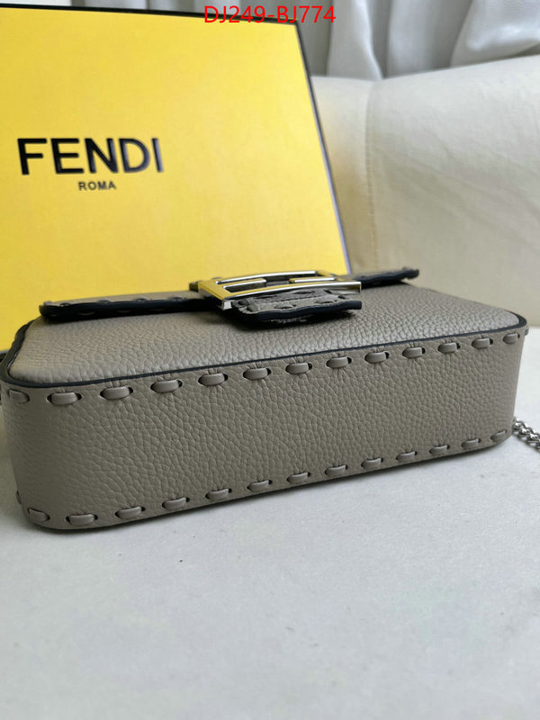 Fendi Bags(TOP)-Baguette top perfect fake ID: BJ774 $: 249USD,