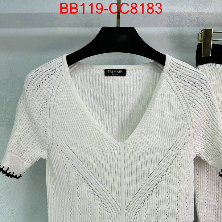 Clothing-Balmain 2024 replica ID: CC8183 $: 119USD