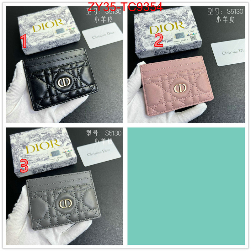 Dior Bags(4A)-Wallet- wholesale imitation designer replicas ID: TC9354 $: 35USD,