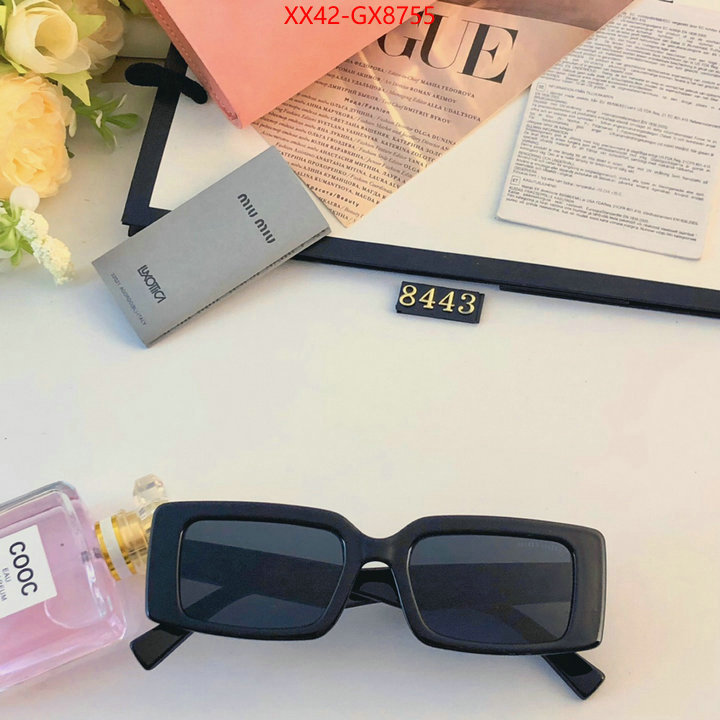 Glasses-Miu Miu online ID: GX8755 $: 42USD