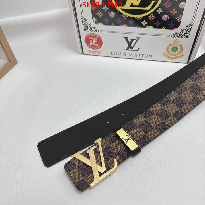 Belts-LV best replica new style ID: PJ449 $: 59USD