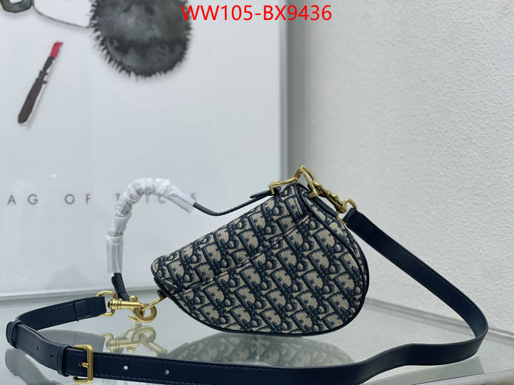 Dior Bags(4A)-Saddle- buy top high quality replica ID: BX9436