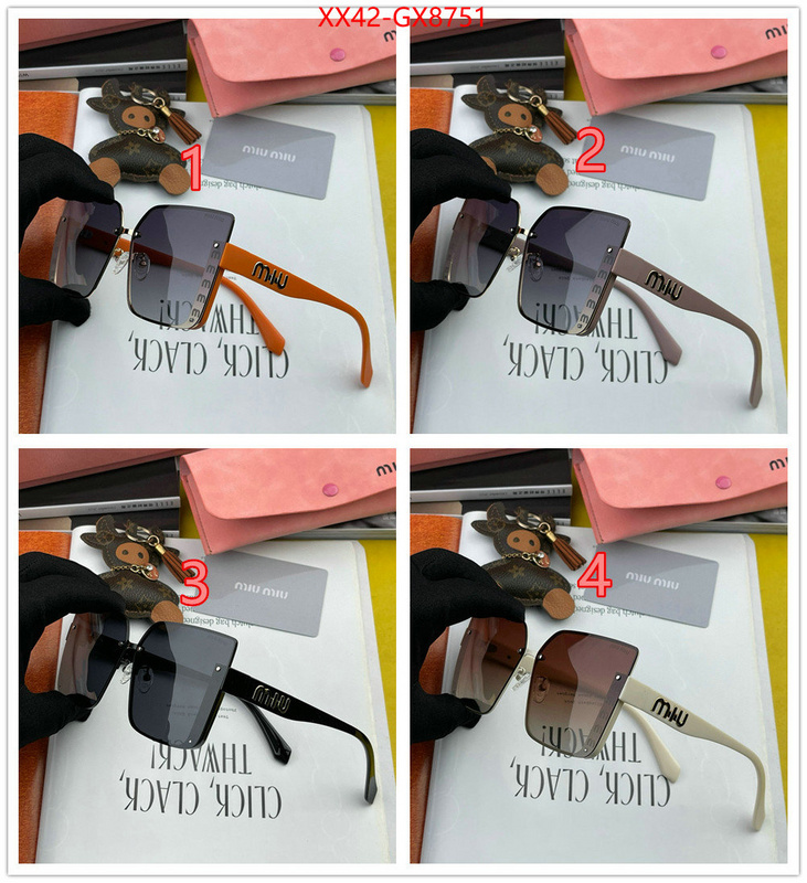Glasses-Miu Miu high-end designer ID: GX8751 $: 42USD