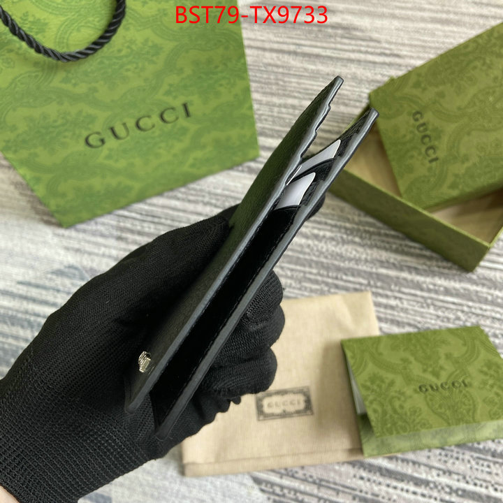 Gucci Bags(TOP)-Wallet- best quality fake ID: TX9733 $: 79USD,