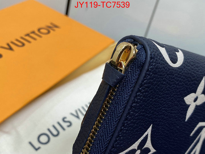 LV Bags(TOP)-Wallet buy high quality cheap hot replica ID: TC7539 $: 119USD,