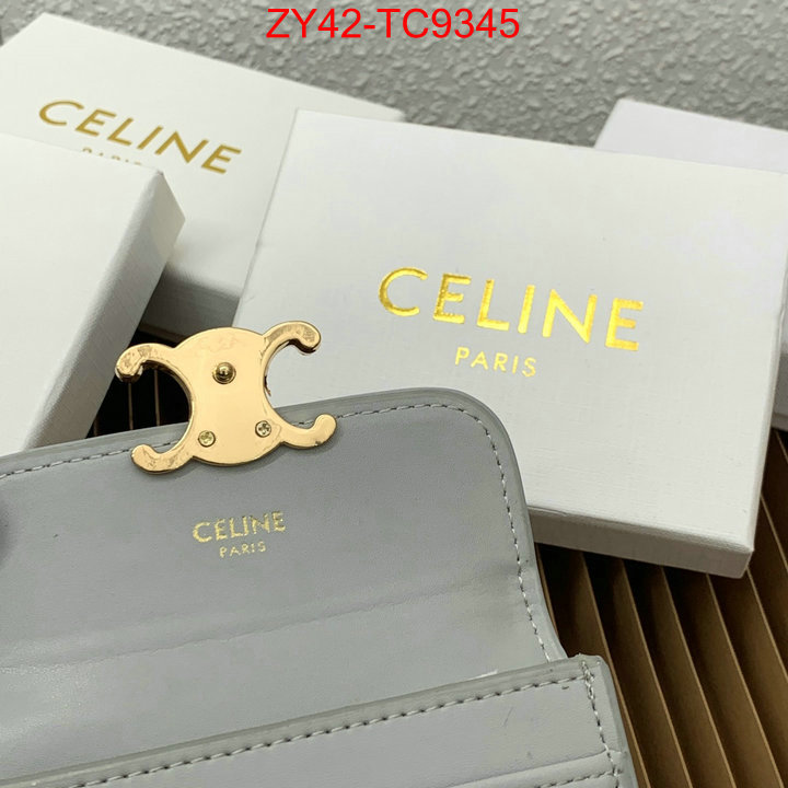 CELINE Bags(4A)-Wallet what is a counter quality ID: TC9345 $: 42USD,