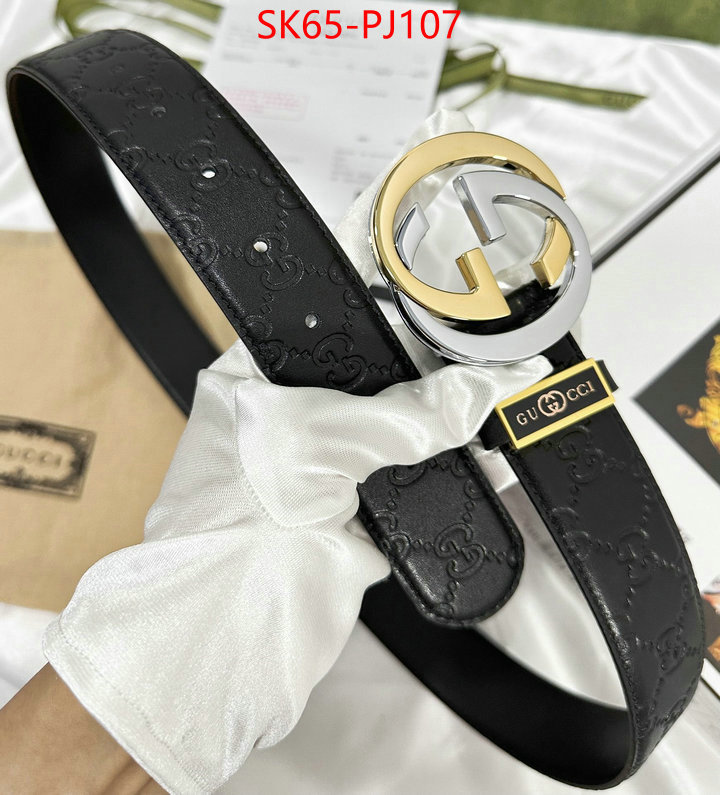 Belts-Gucci top grade ID: PJ107 $: 65USD