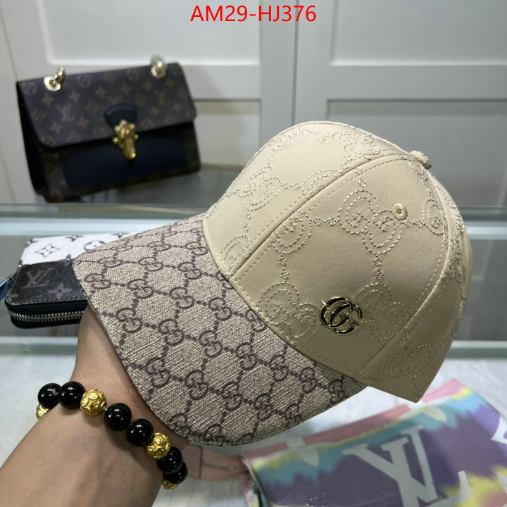 Cap(Hat)-Gucci quality replica ID: HJ376 $: 29USD