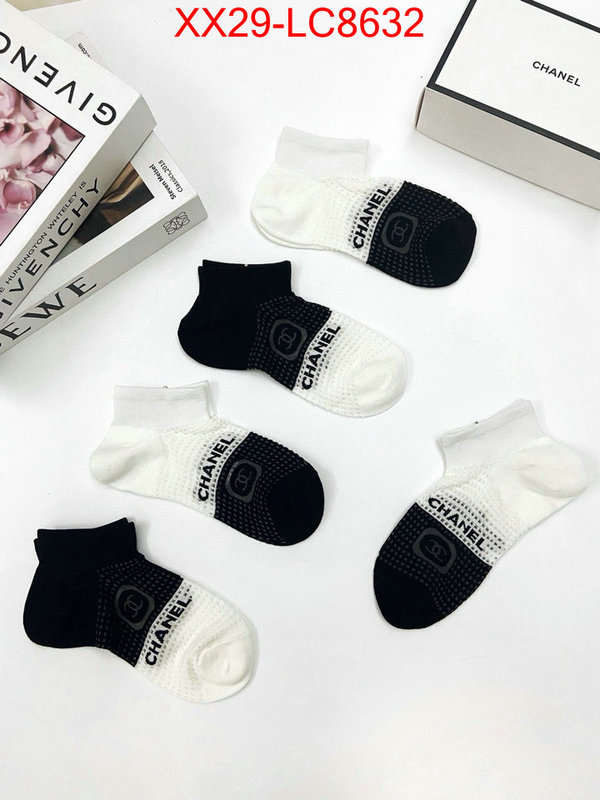 Sock-Chanel the quality replica ID: LC8632 $: 29USD