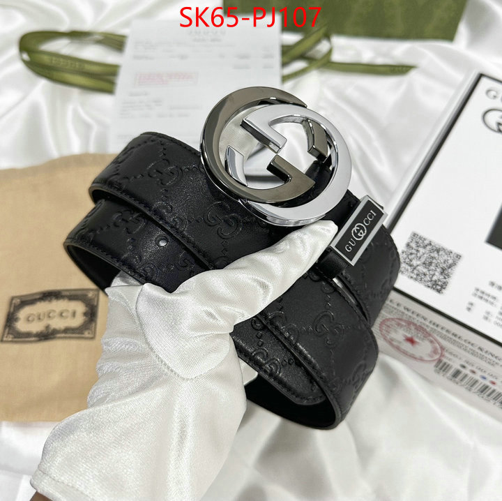 Belts-Gucci top grade ID: PJ107 $: 65USD