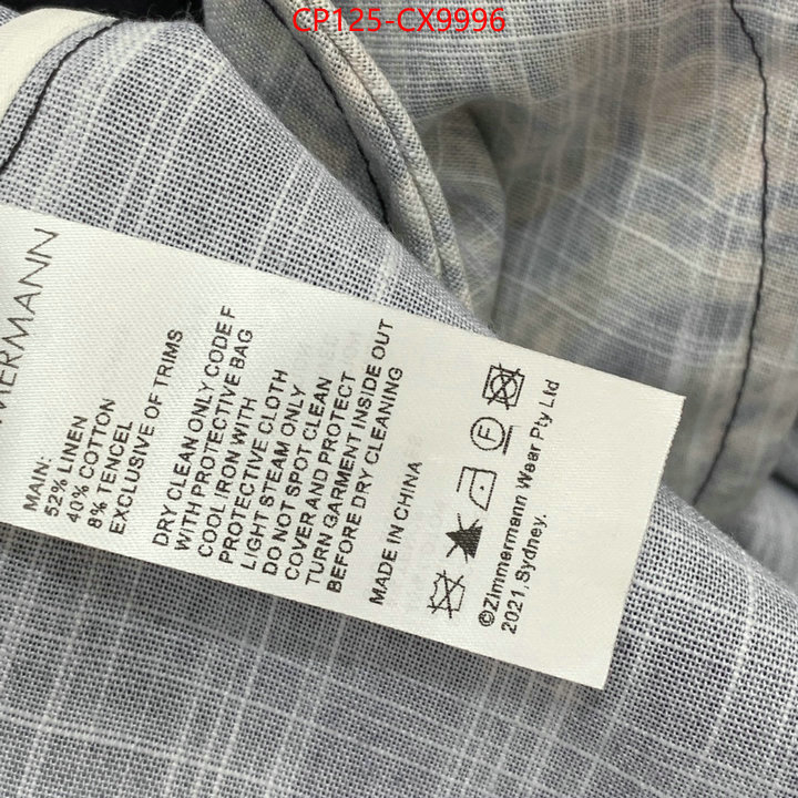 Clothing-Zimmermann perfect ID: CX9996 $: 125USD