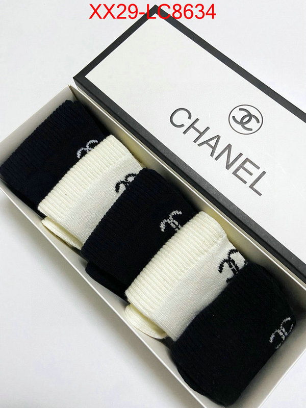 Sock-Chanel best replica 1:1 ID: LC8634 $: 29USD