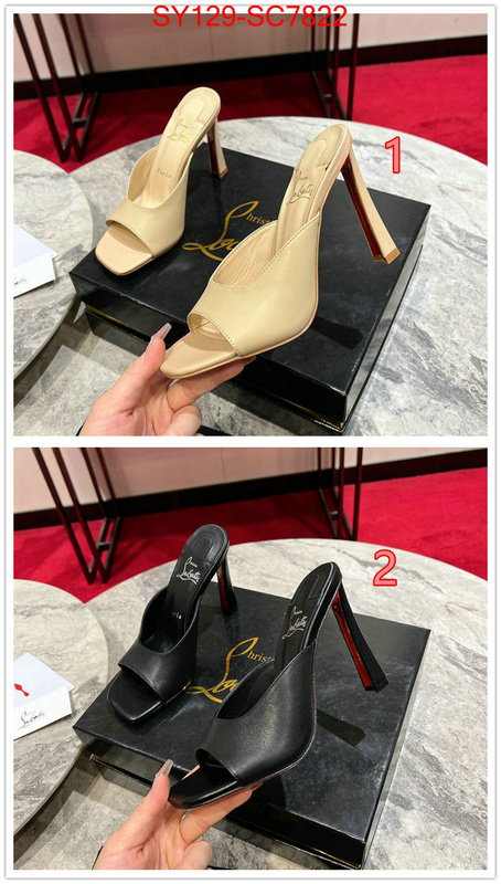 Women Shoes-Christian Louboutin are you looking for ID: SC7822 $: 129USD