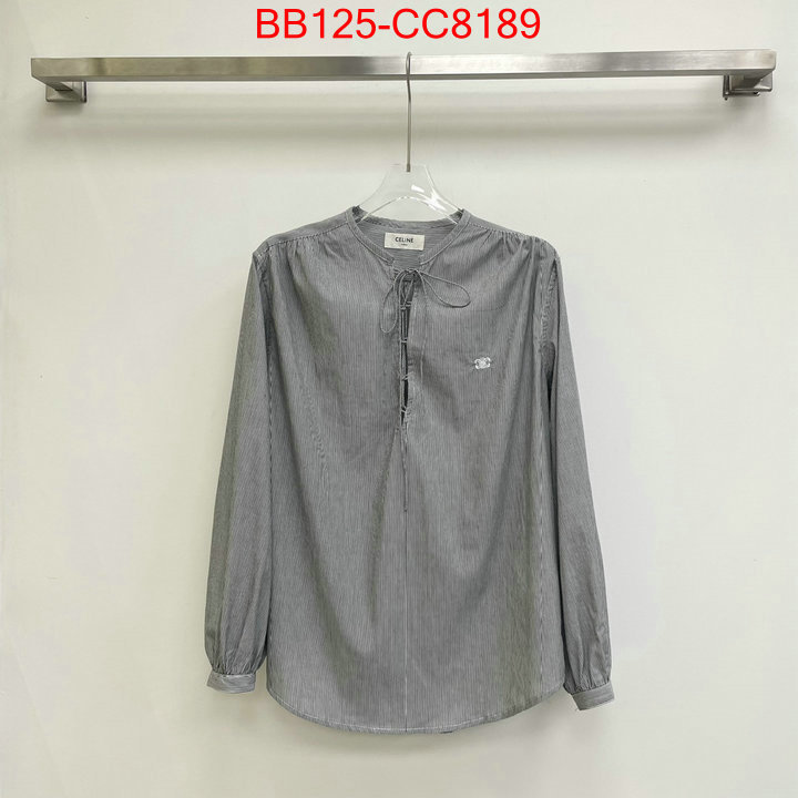 Clothing-Celine top quality website ID: CC8189 $: 125USD