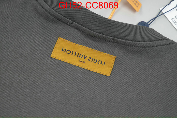 Clothing-LV top brands like ID: CC8069 $: 52USD