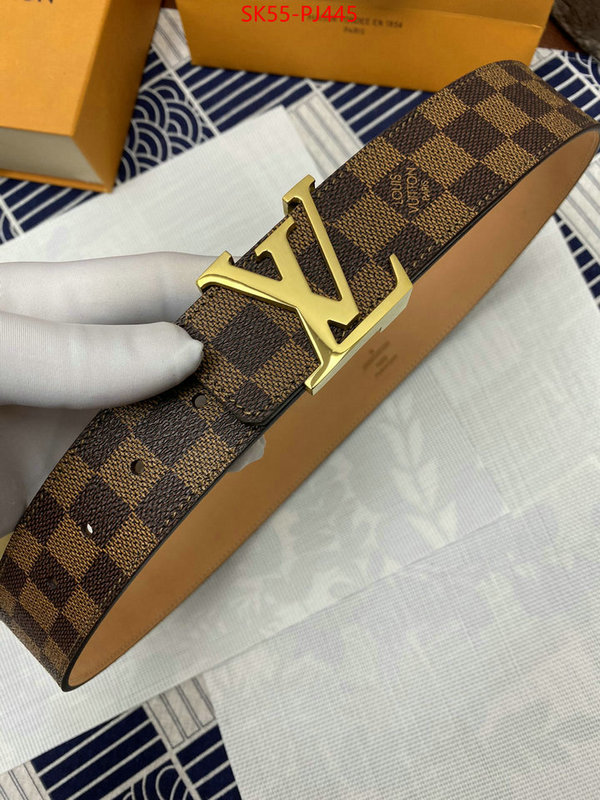 Belts-LV shop the best high authentic quality replica ID: PJ445 $: 55USD