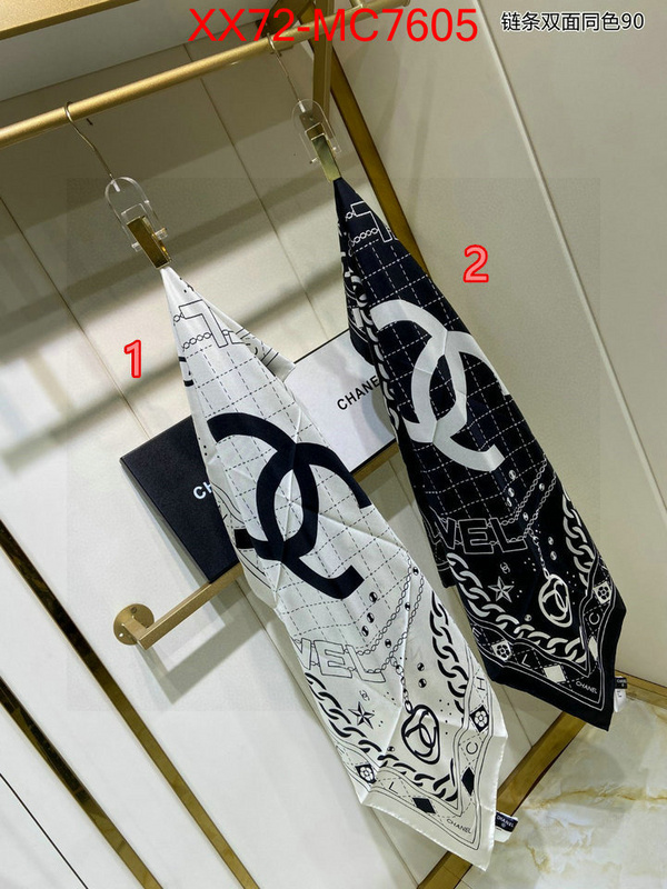 Scarf-Chanel is it illegal to buy ID: MC7605 $: 72USD
