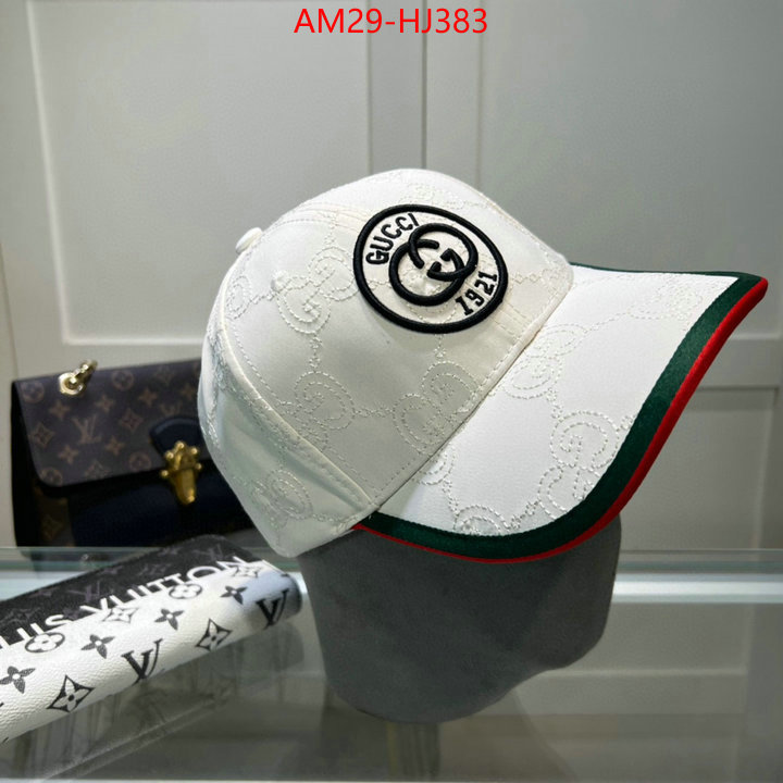 Cap(Hat)-Gucci where can i find ID: HJ383 $: 29USD