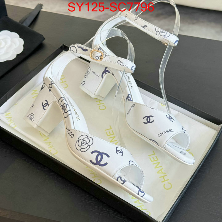 Women Shoes-Chanel wholesale replica shop ID: SC7796 $: 125USD