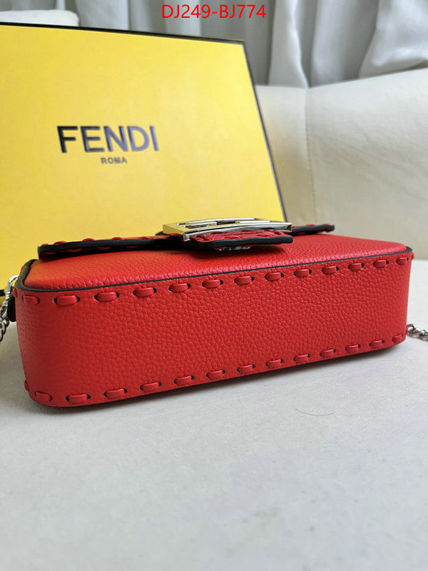 Fendi Bags(TOP)-Baguette top perfect fake ID: BJ774 $: 249USD,