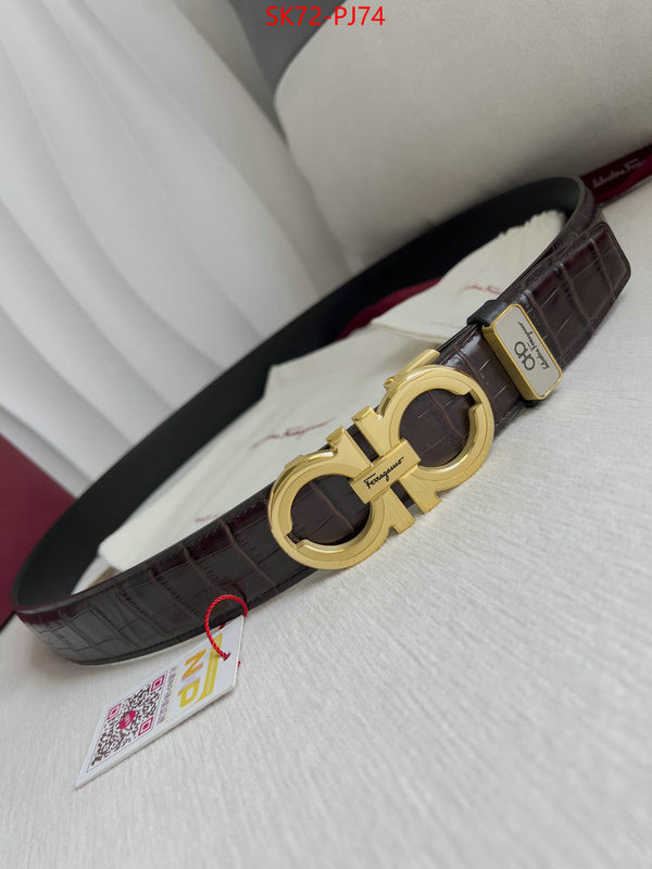 Belts-Ferragamo 7 star quality designer replica ID: PJ74 $: 72USD