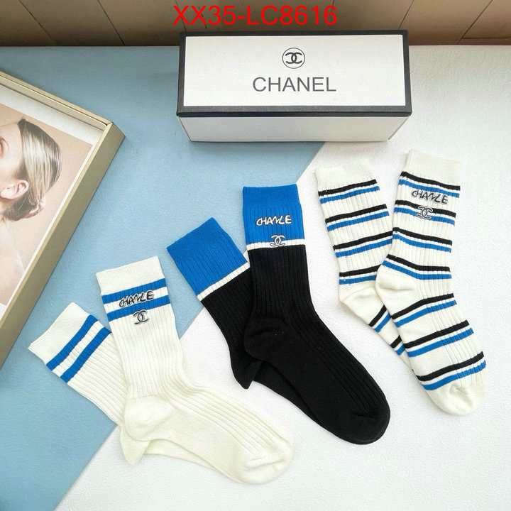 Sock-Chanel counter quality ID: LC8616 $: 35USD