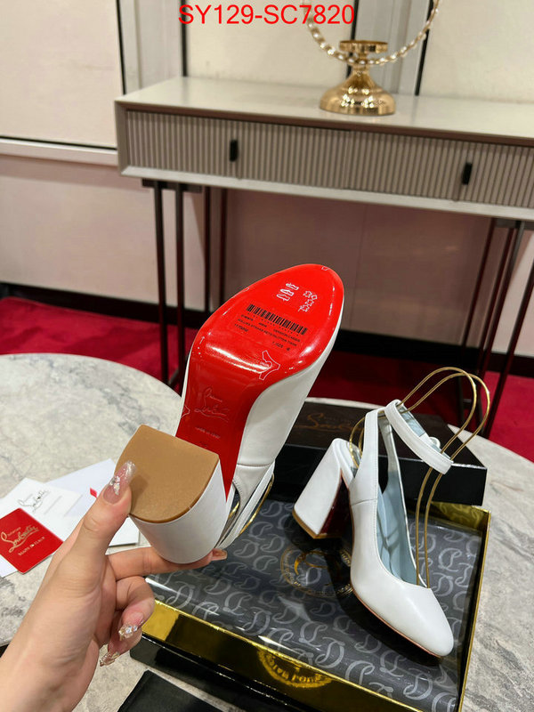 Women Shoes-Christian Louboutin best designer replica ID: SC7820 $: 129USD