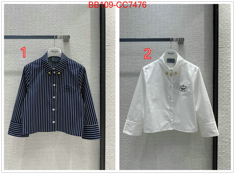 Clothing-Prada where should i buy replica ID: CC7476 $: 109USD